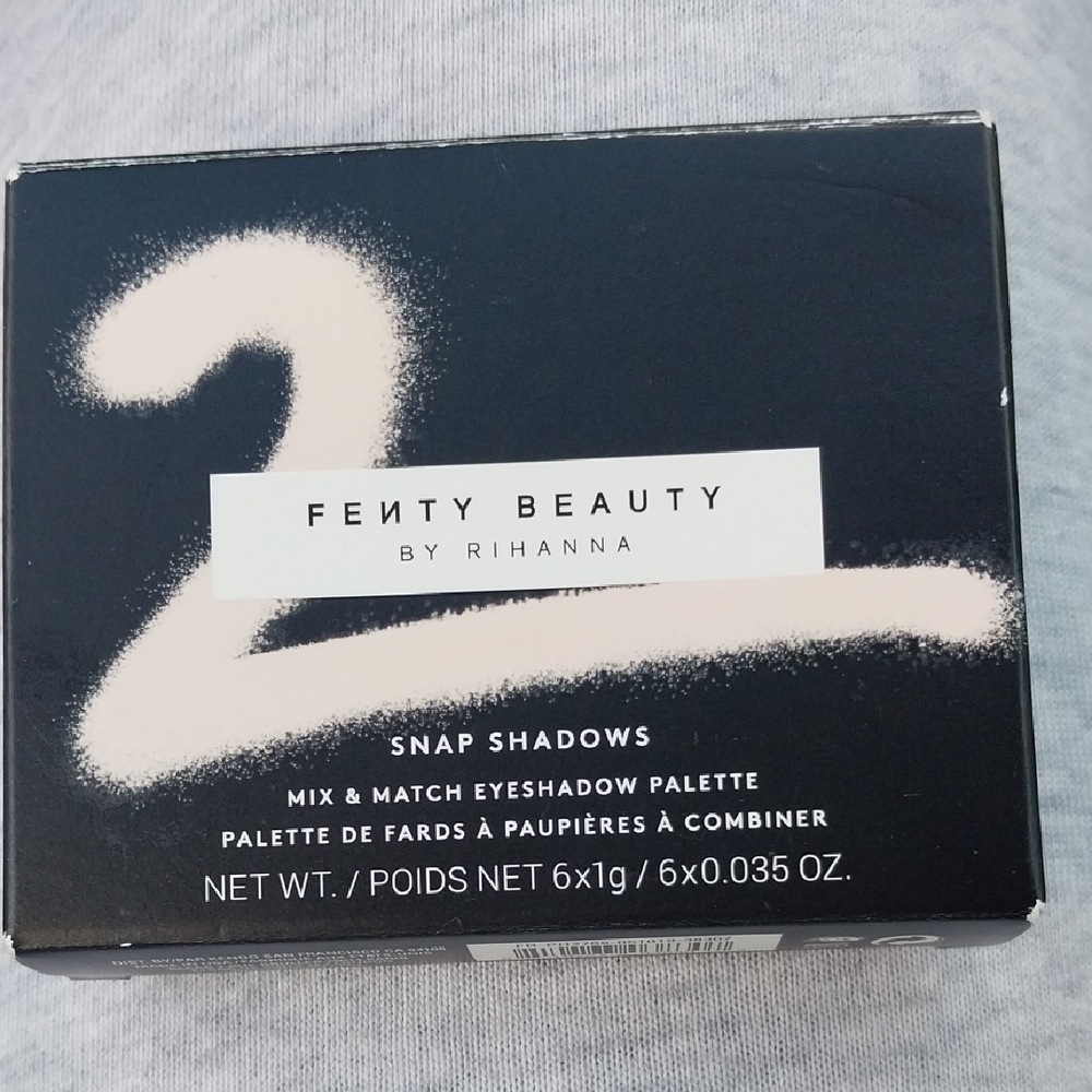 NIB Fenty Beauty Snap Shadows Mix & Match Eyeshadow Palette - Neutral Pink